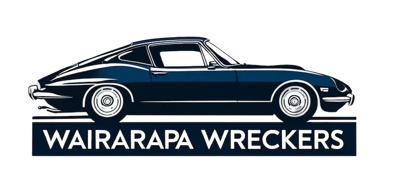Car being towed away by Wellington car wreckers service